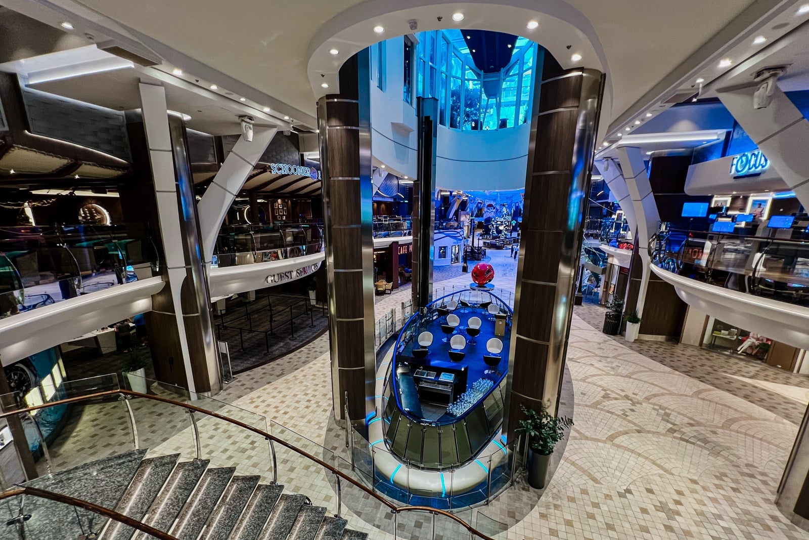 The Rising Tide bar.