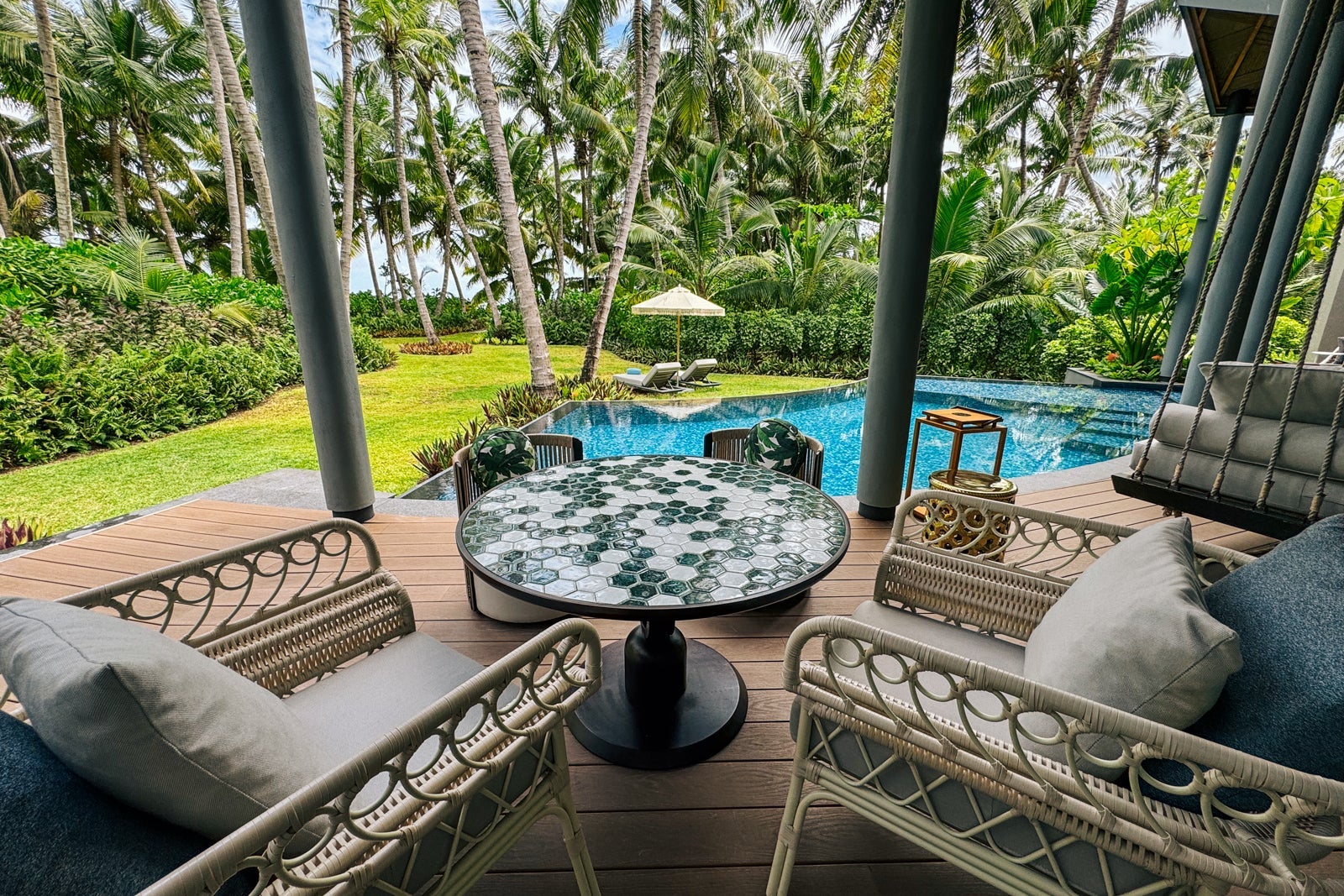 Waldorf Astoria Seychelles villa with pool