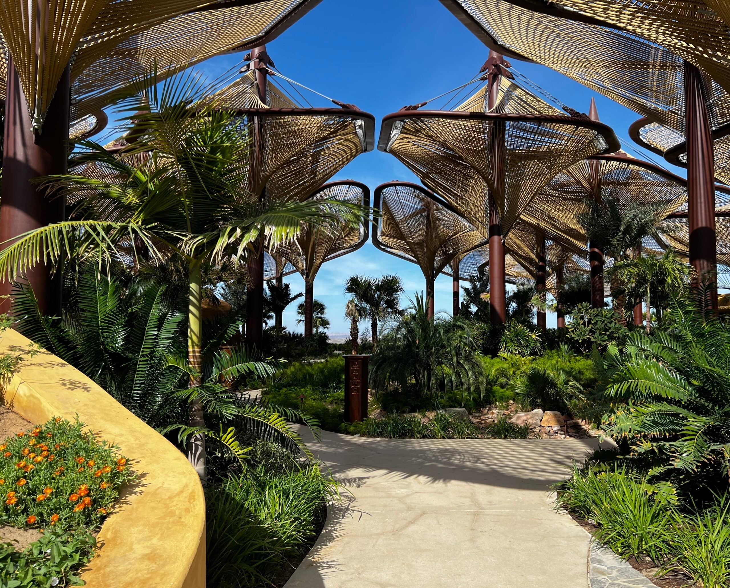 Six Senses Southern Dunes, The Red Sea entrance