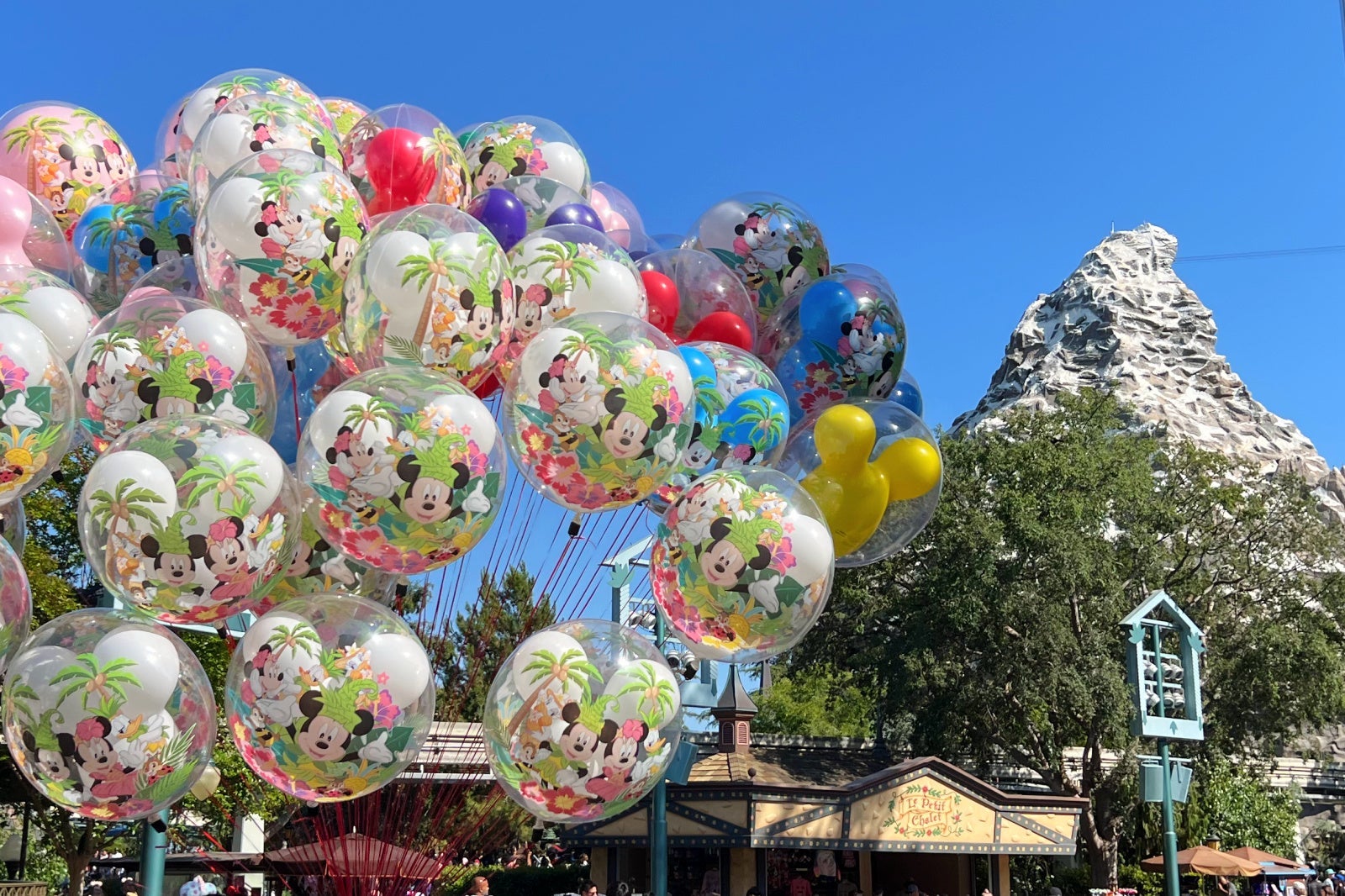Matterhorn and Disneyland Balloons
