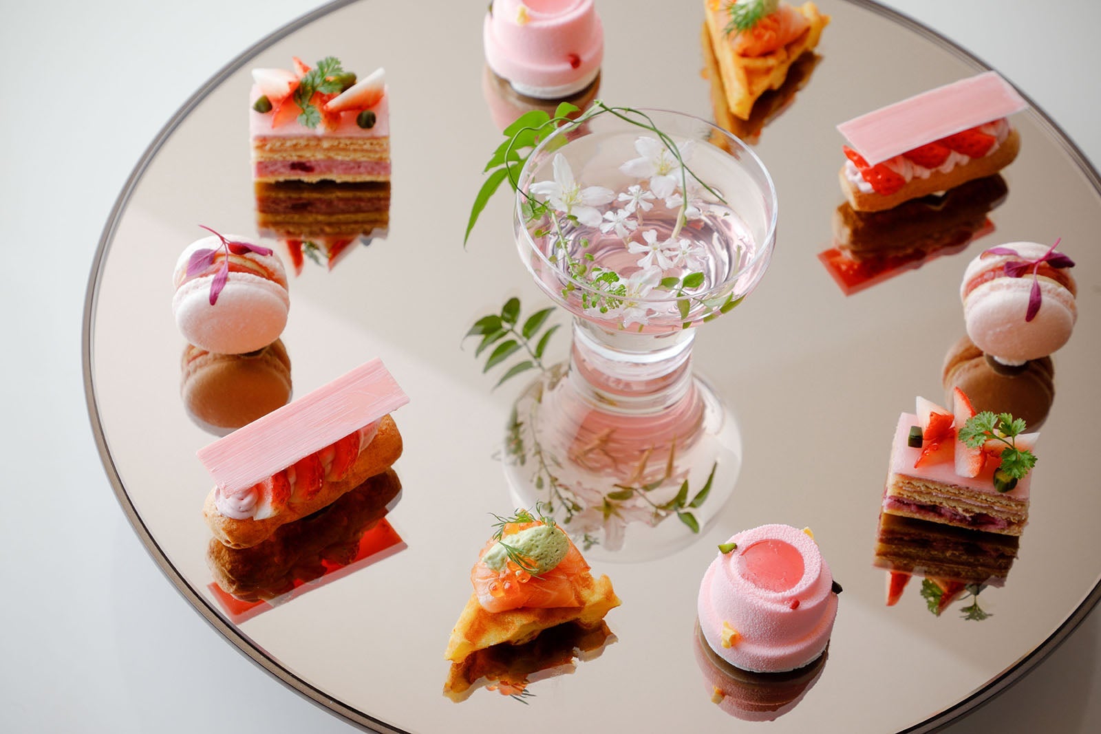 Afternoon tea desserts at Park Hyatt Kyoto