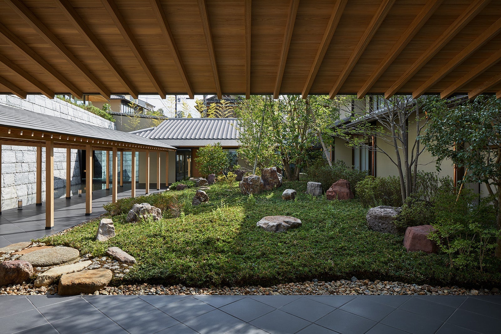 Yasuo Kitayama-designed Pritzker Garden at Park Hyatt Kyoto