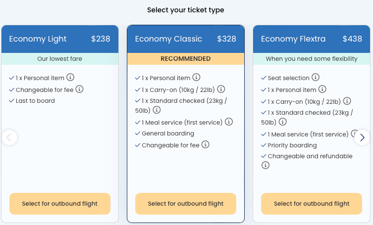 screenshot of Norse LAX-CDG May 2024