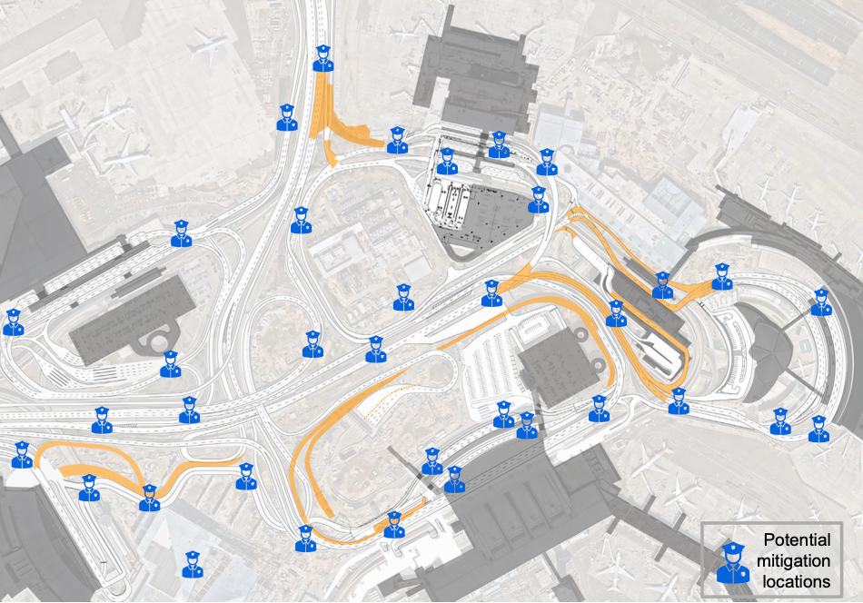 map of jfk