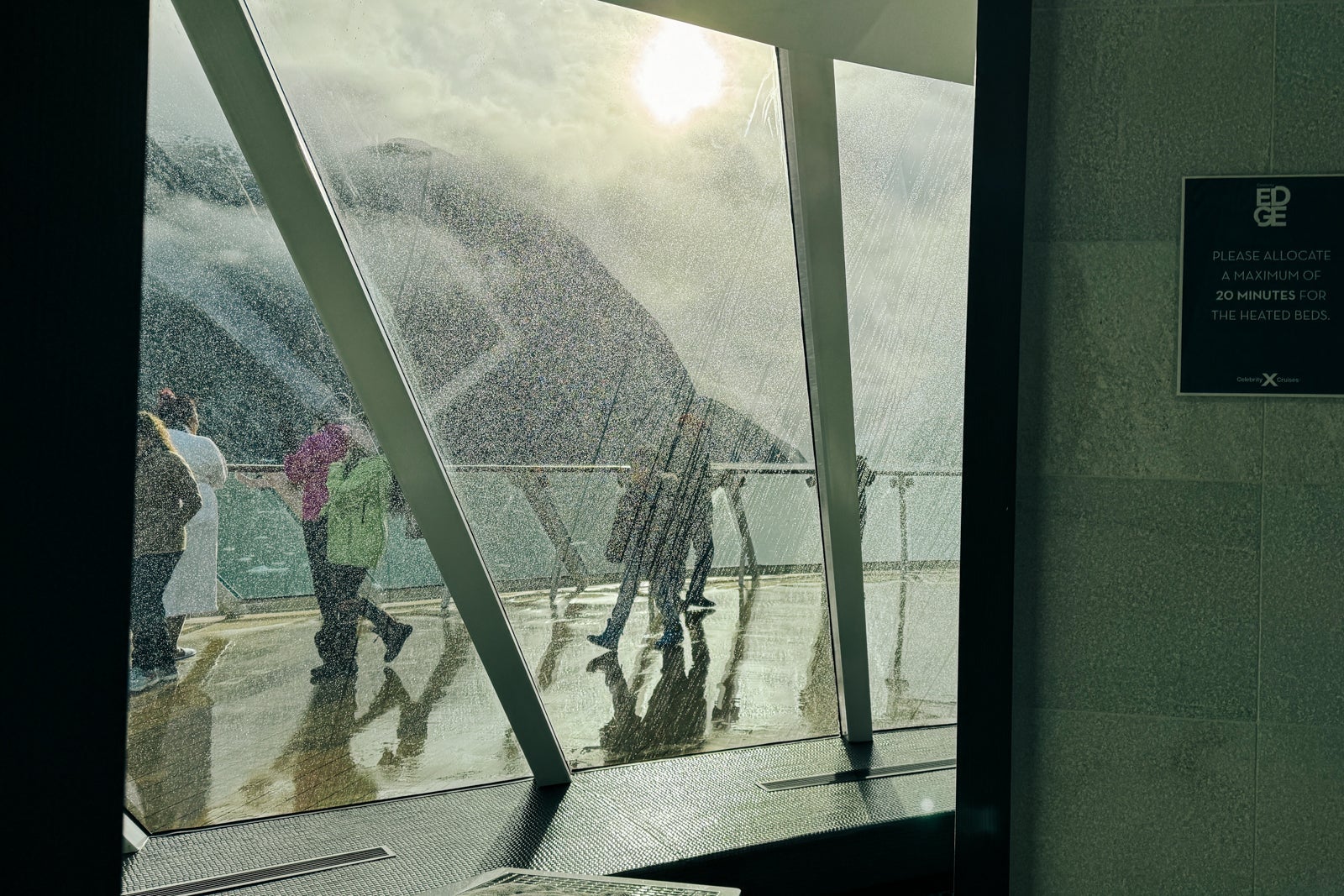 Celebrity Edge in Alaska