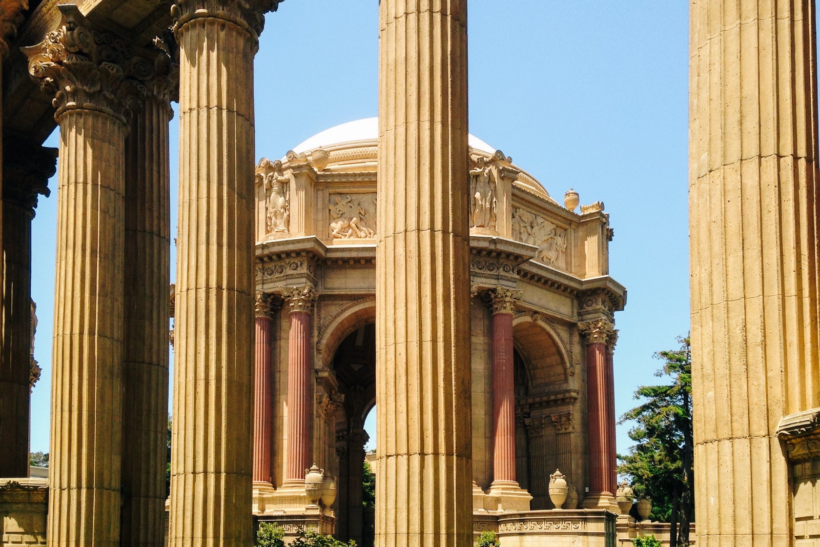 Palace of Fine Arts in San Francisco