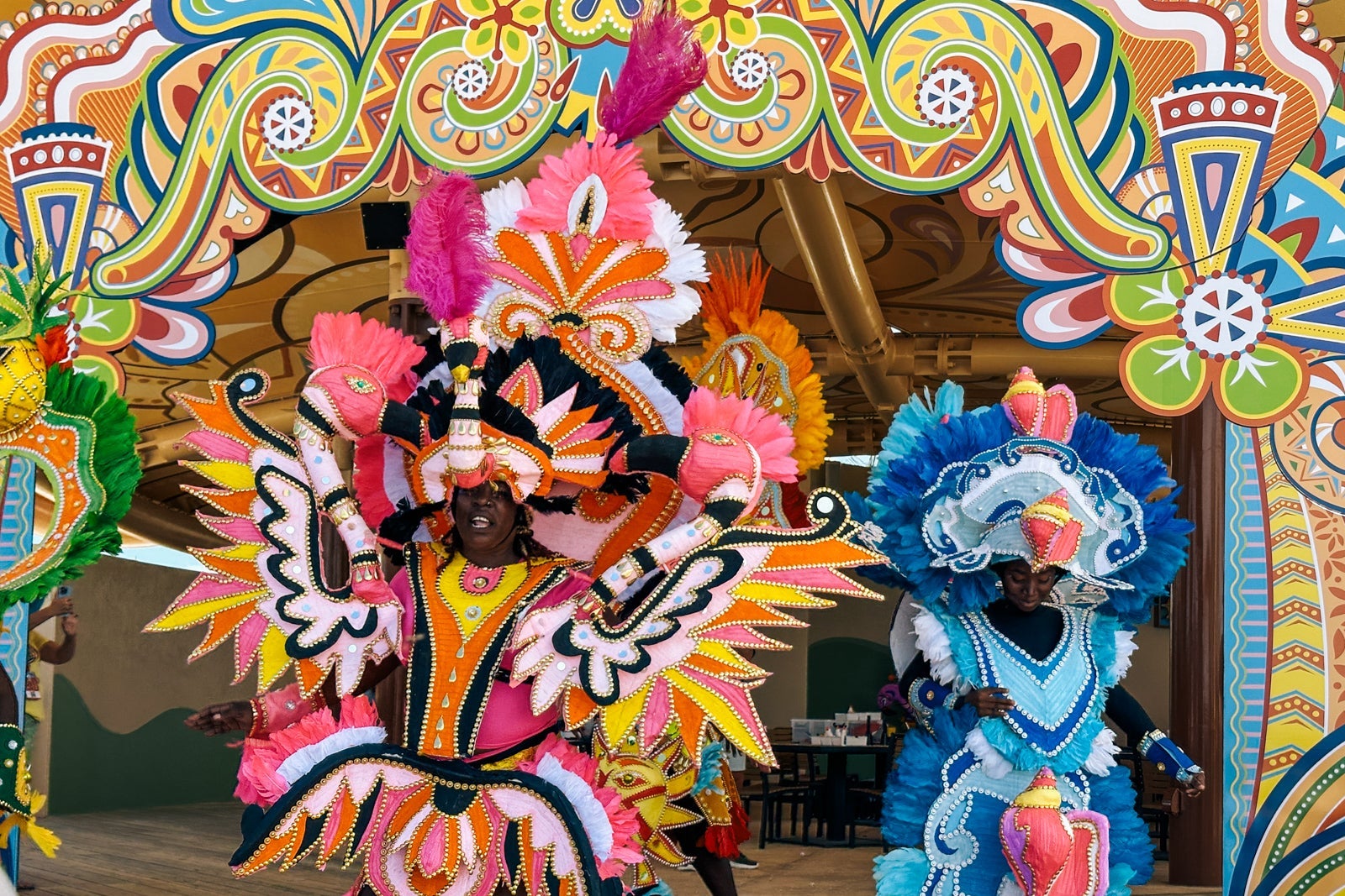 A junkanoo performance