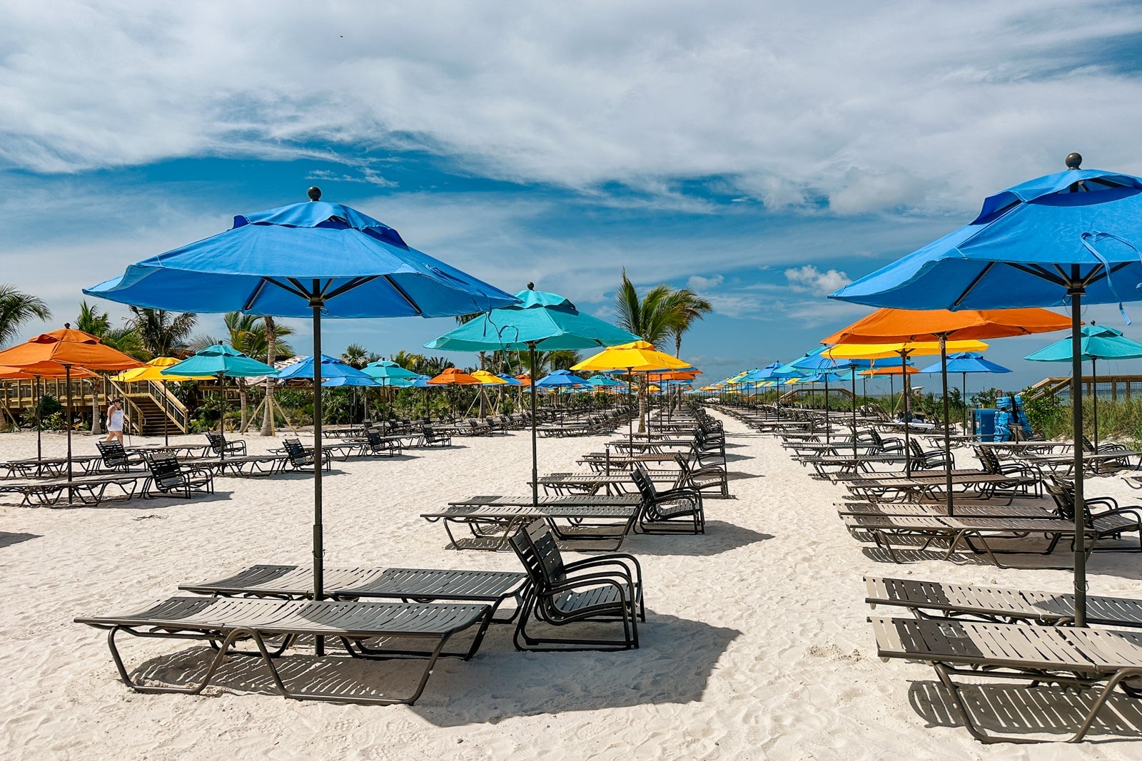 The beach at Disney Lookout Cay at Lighthouse Point