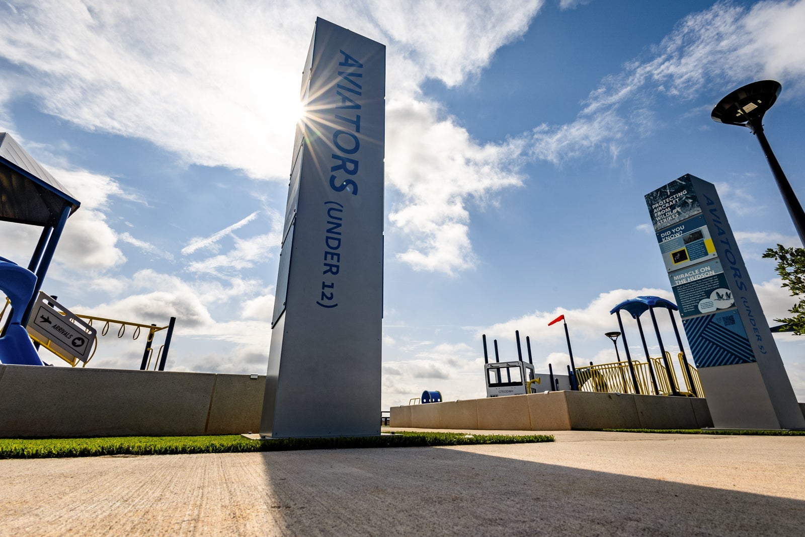 kids area airport overlook