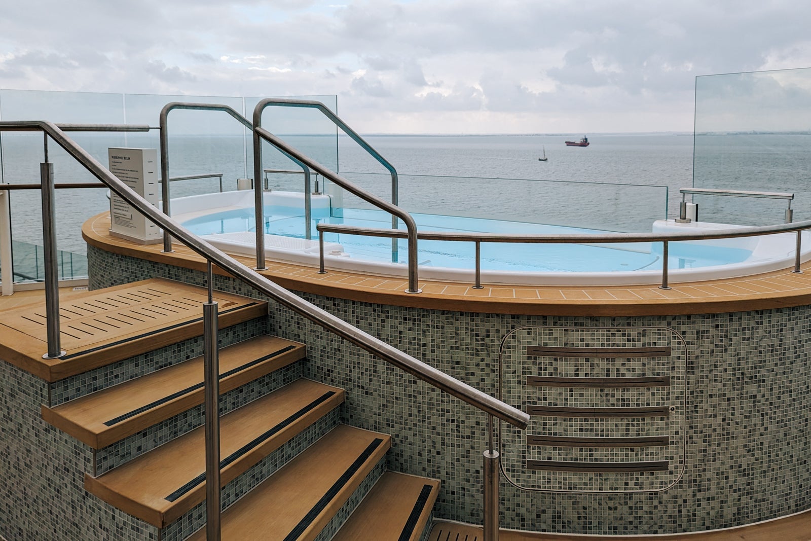 Silver Ray pool deck.