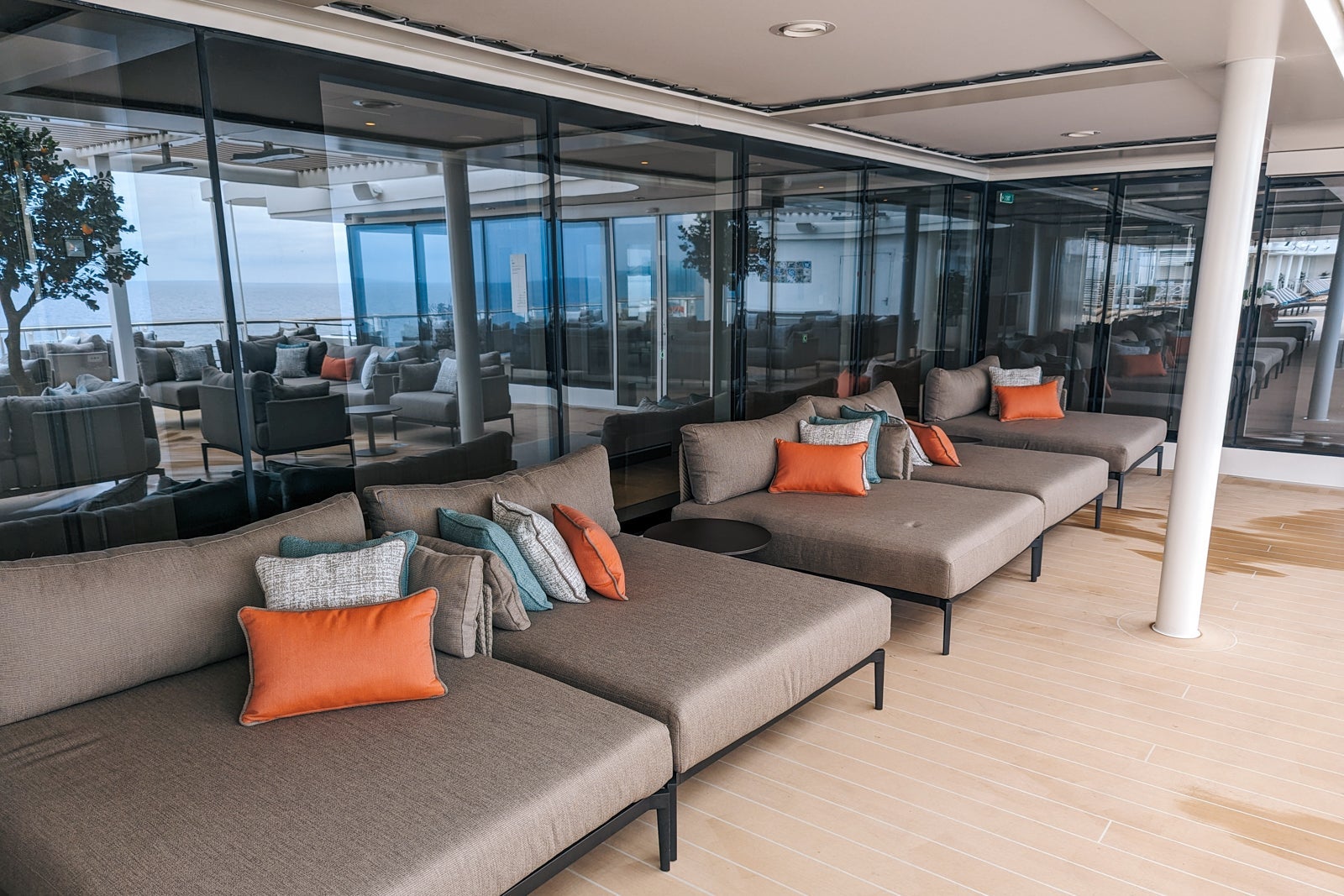 Silver Ray pool deck.