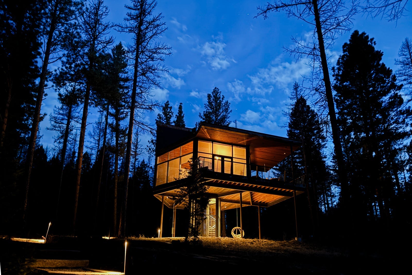 Go stargazing at The Green O in Montana