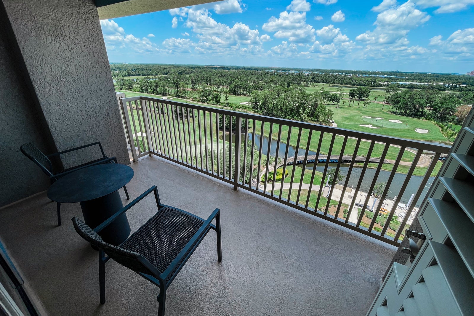 Waldorf Suite balcony at Waldorf Astoria Orlando