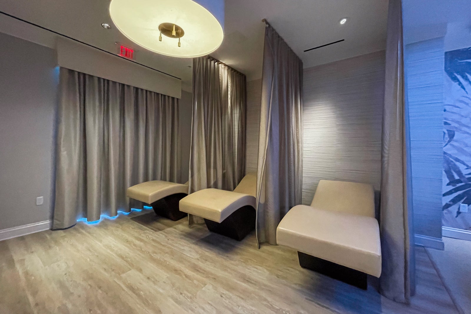 Relaxation loungers at Waldorf Astoria Orlando Spa