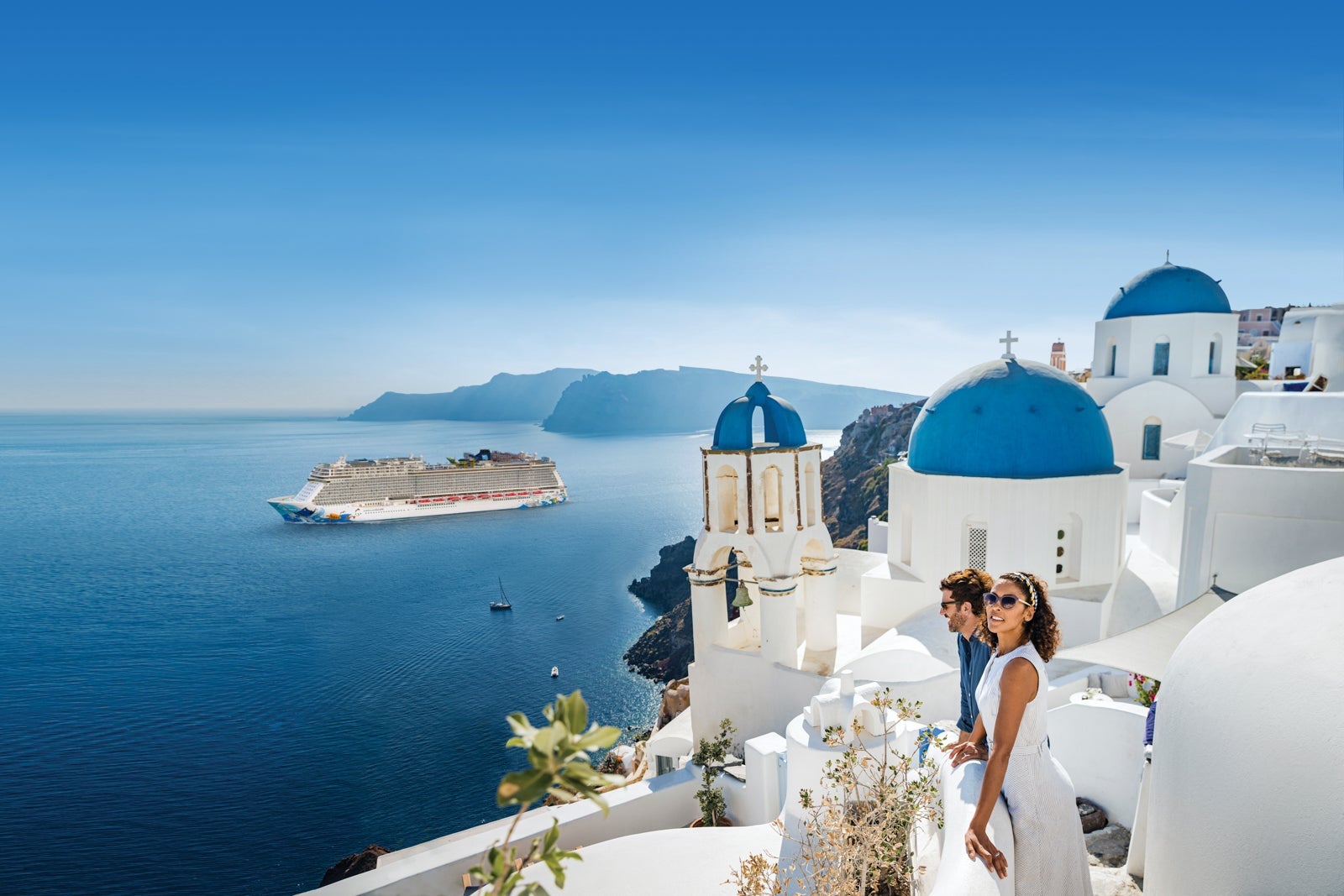 Norwegian Cruise Line Santorini
