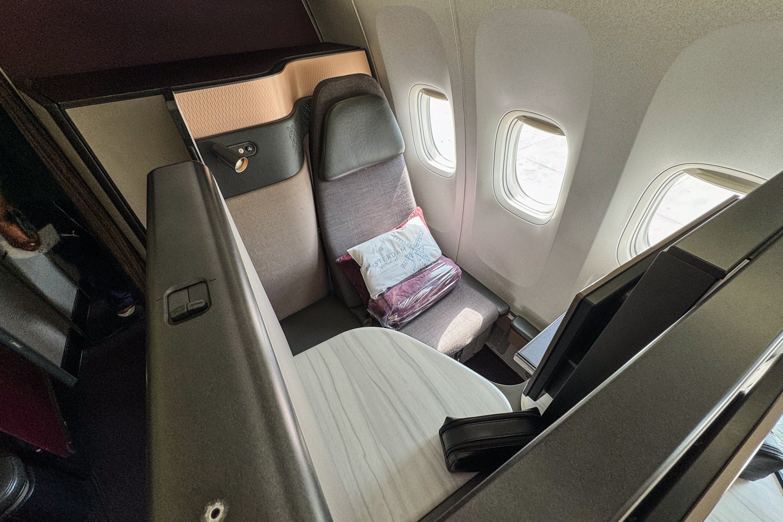 Qatar Qsuite business class