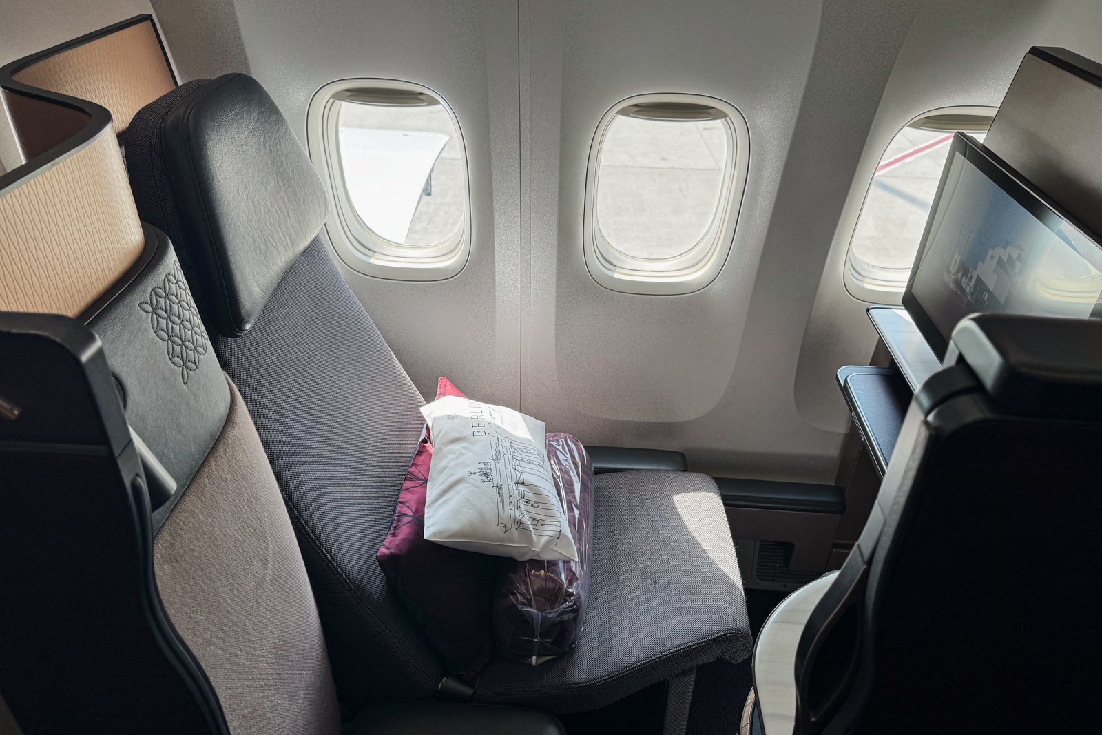 plane seat qsuite