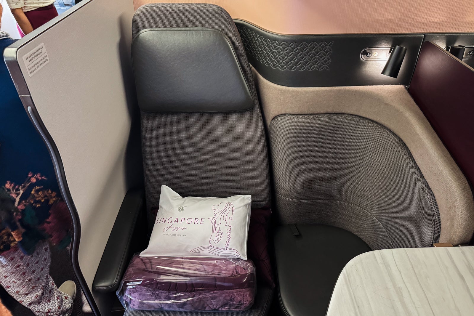 plane seat qsuite