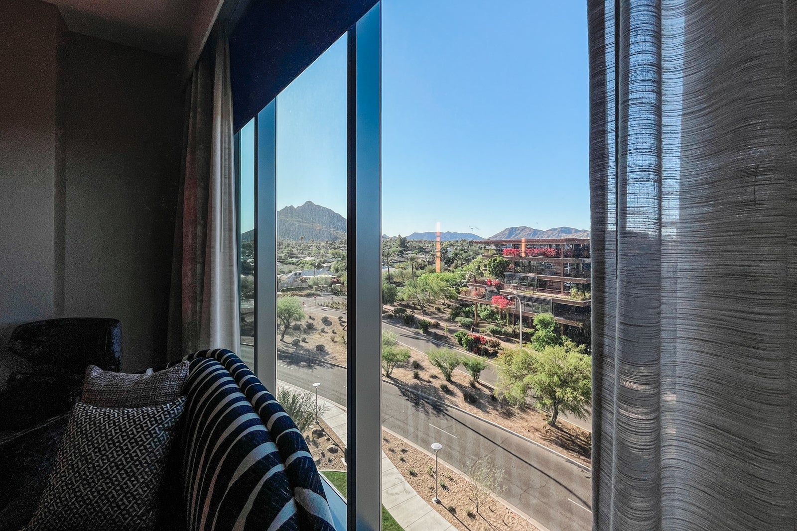 view of scottsdale from the room