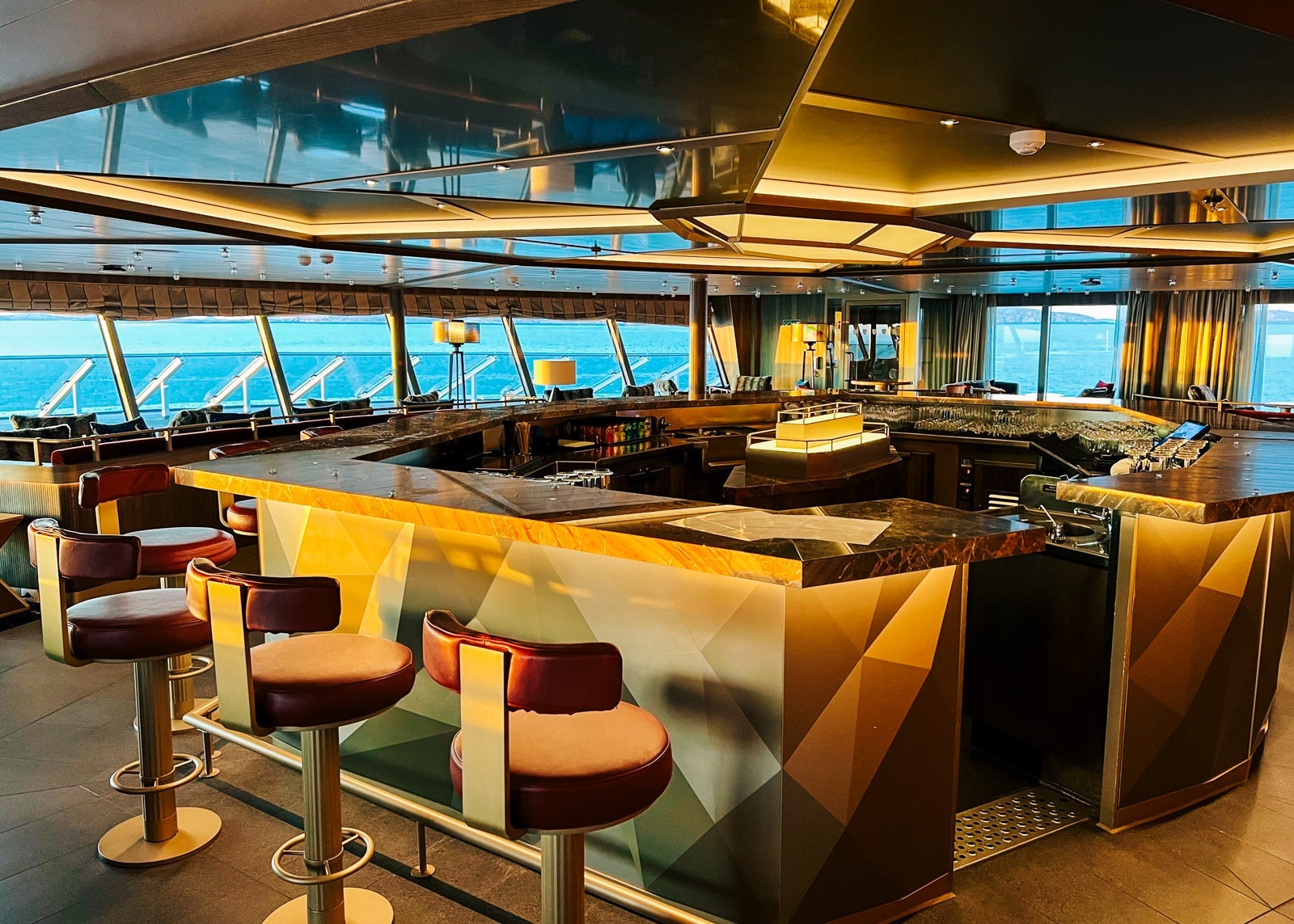 The Constellation Lounge on Seabourn Pursuit