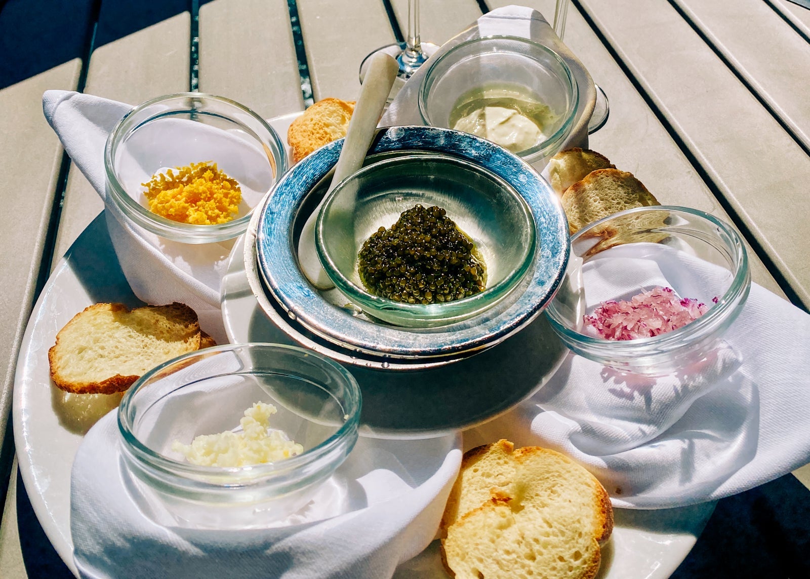 Caviar on Seabourn Pursuit