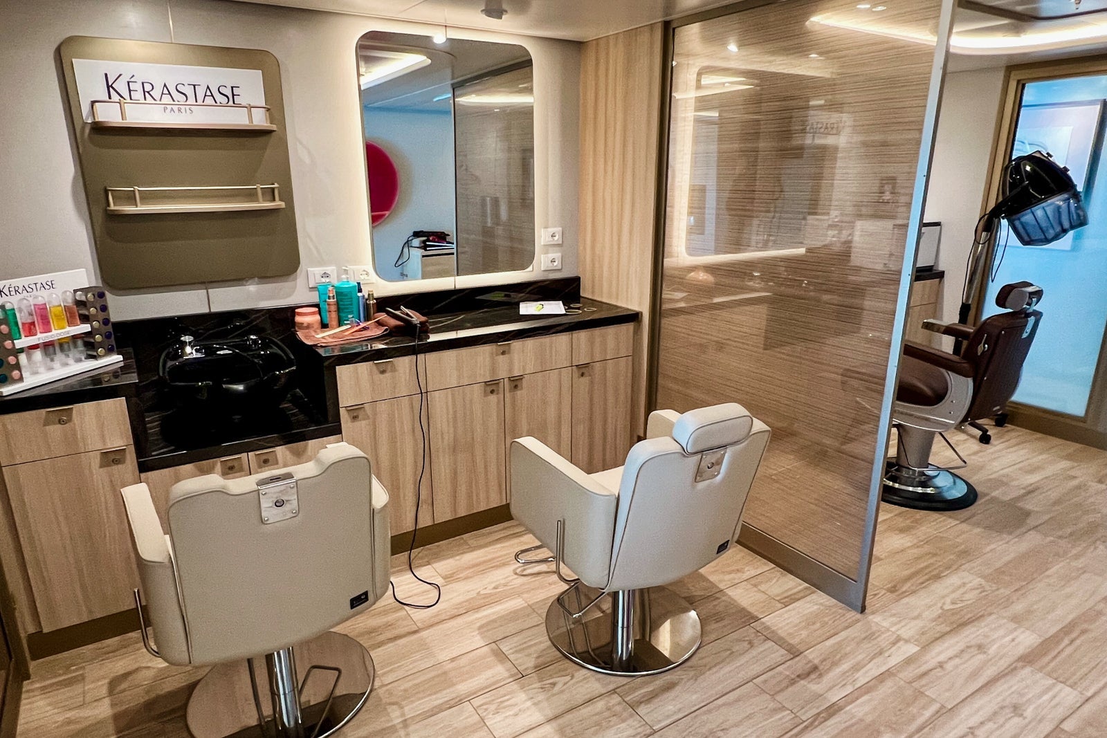 The salon on Seabourn Pursuit