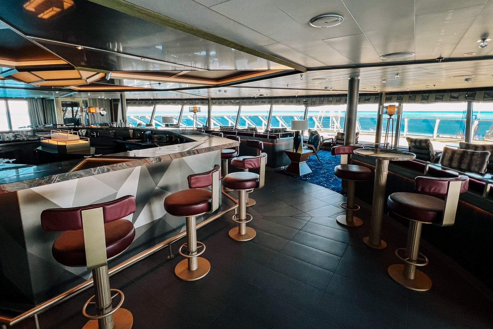 The Constellation Lounge on Seabourn Pursuit