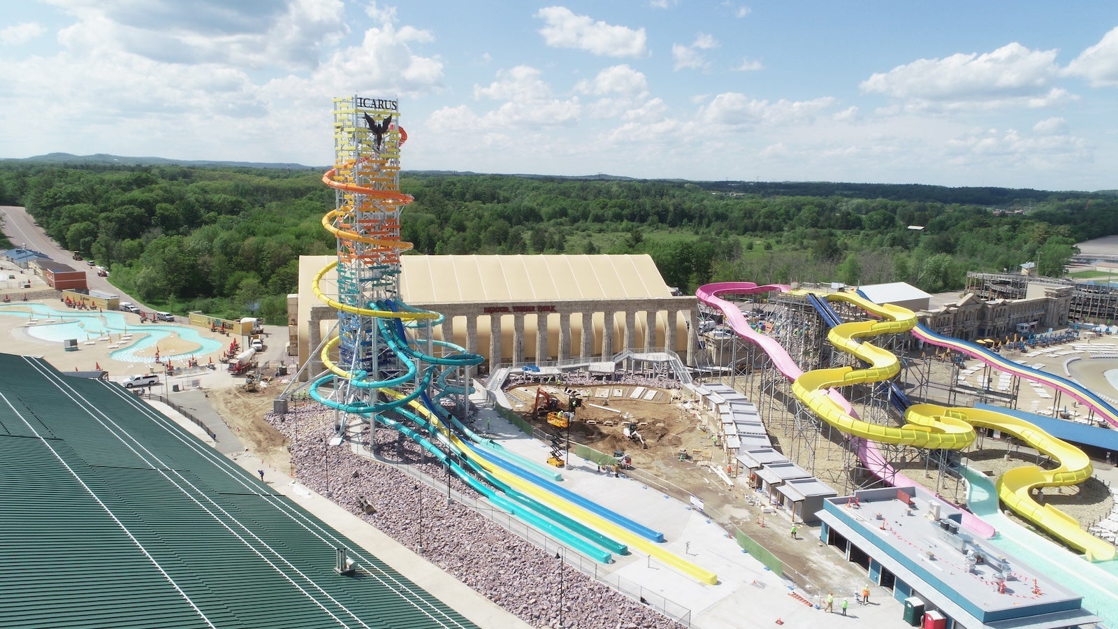 The Rise of Icarus waterslide