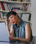 woman at computer