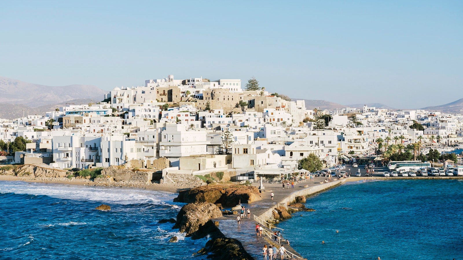 Greece, Cyclades, Naxos, townscape