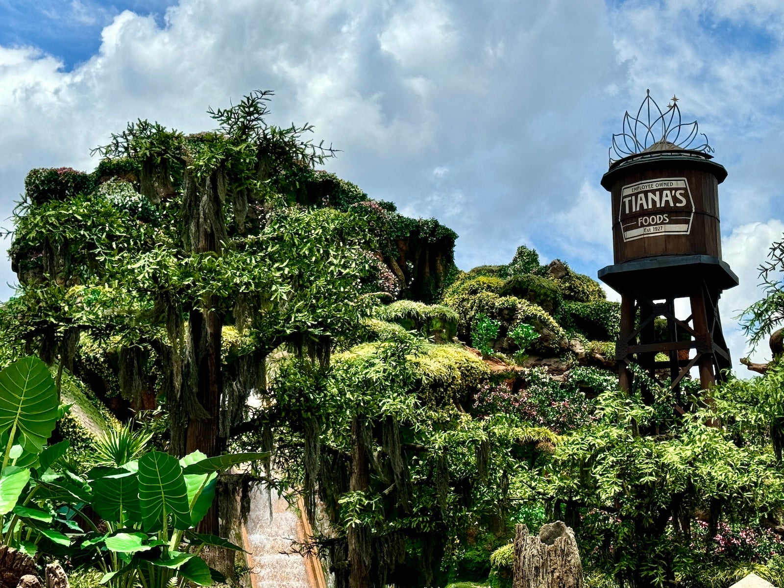 Tiana's Bayou Adventure entrance