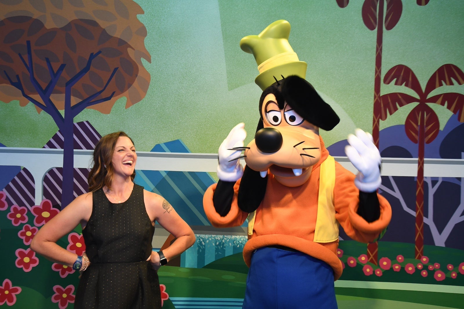 Mickey and Friends meet and greet at Epcot