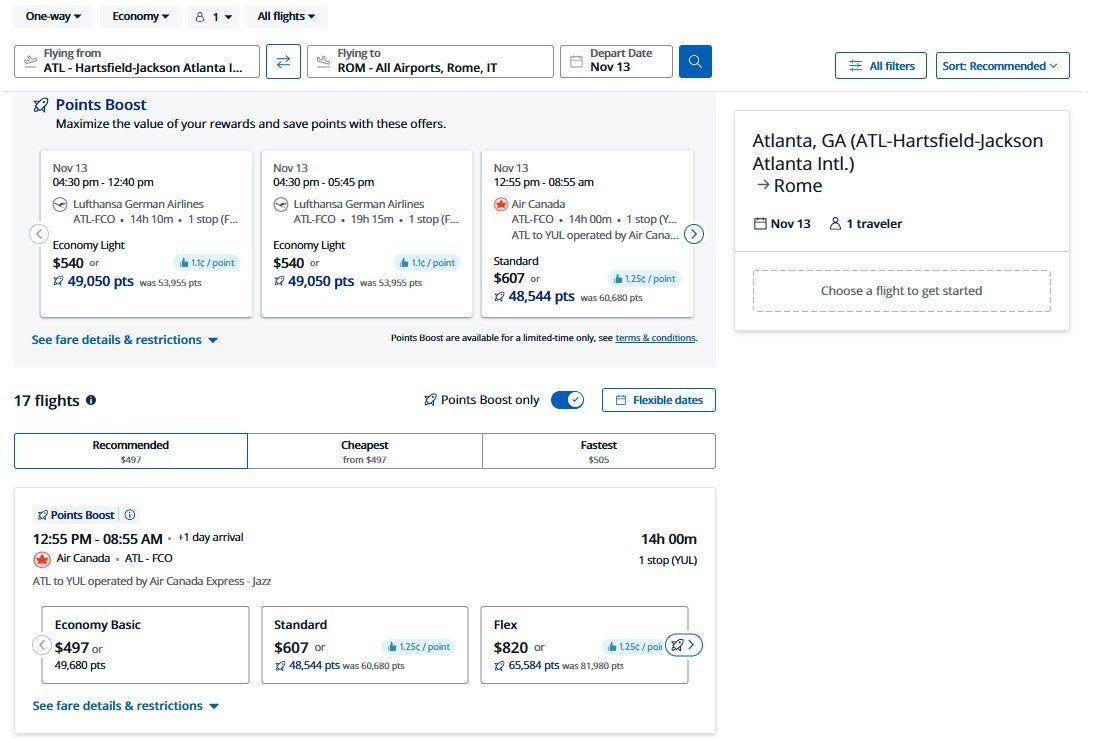 Points Path extension that calculates redemption rate for Chase Points Boost