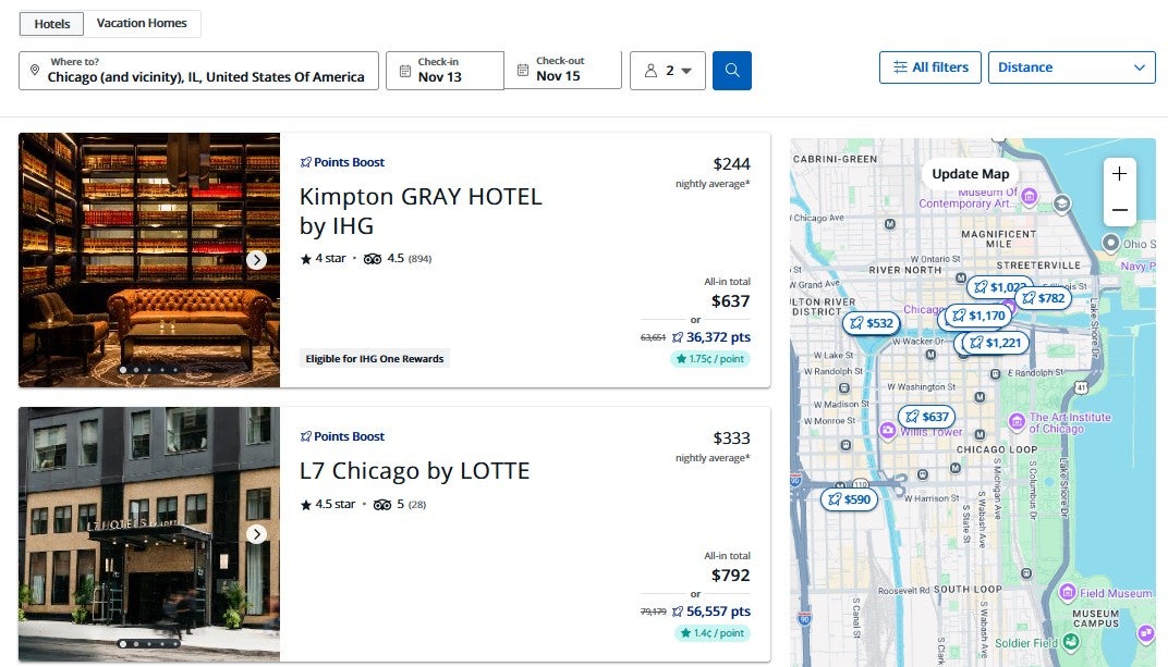 Points Path extension that calculates redemption rate for Chase Points Boost
