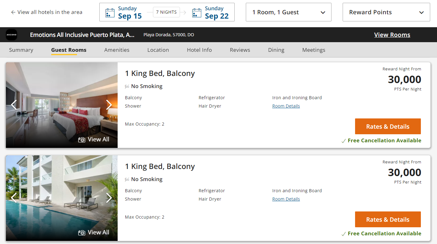 Choice all-inclusive resort