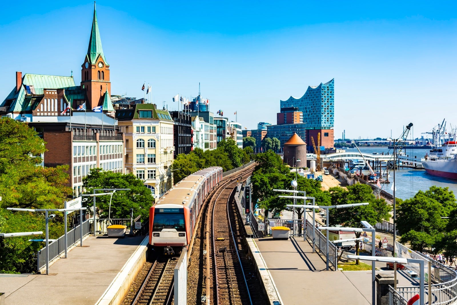 View of Hamburg