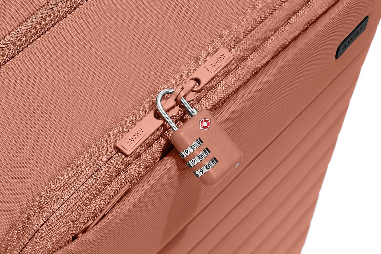 A lock on a suitecase