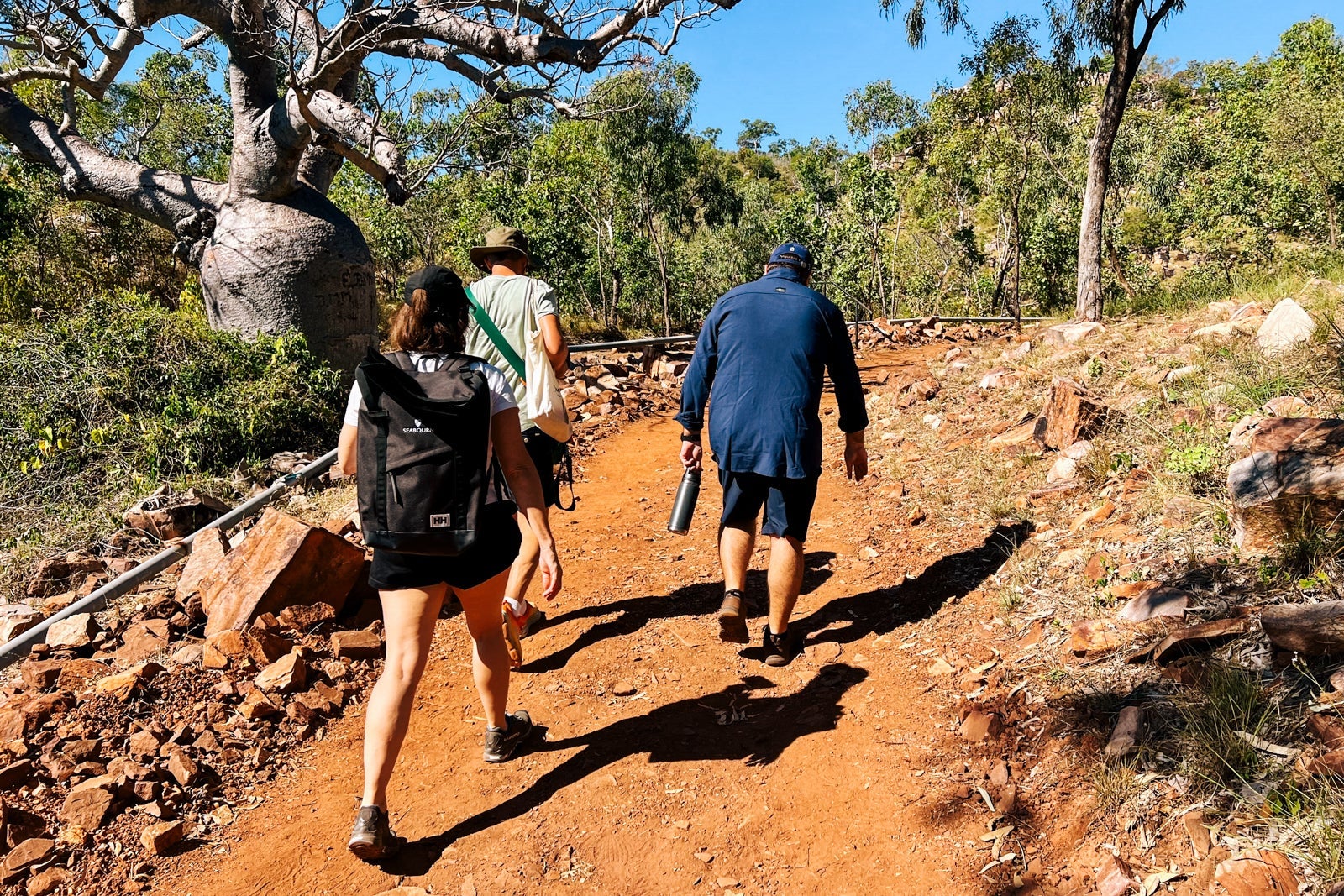 A pearling station manager offers a walking tour around the grounds.