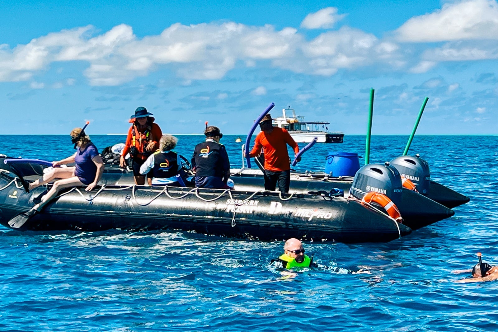 Snorkeling at Ashmore Reef
