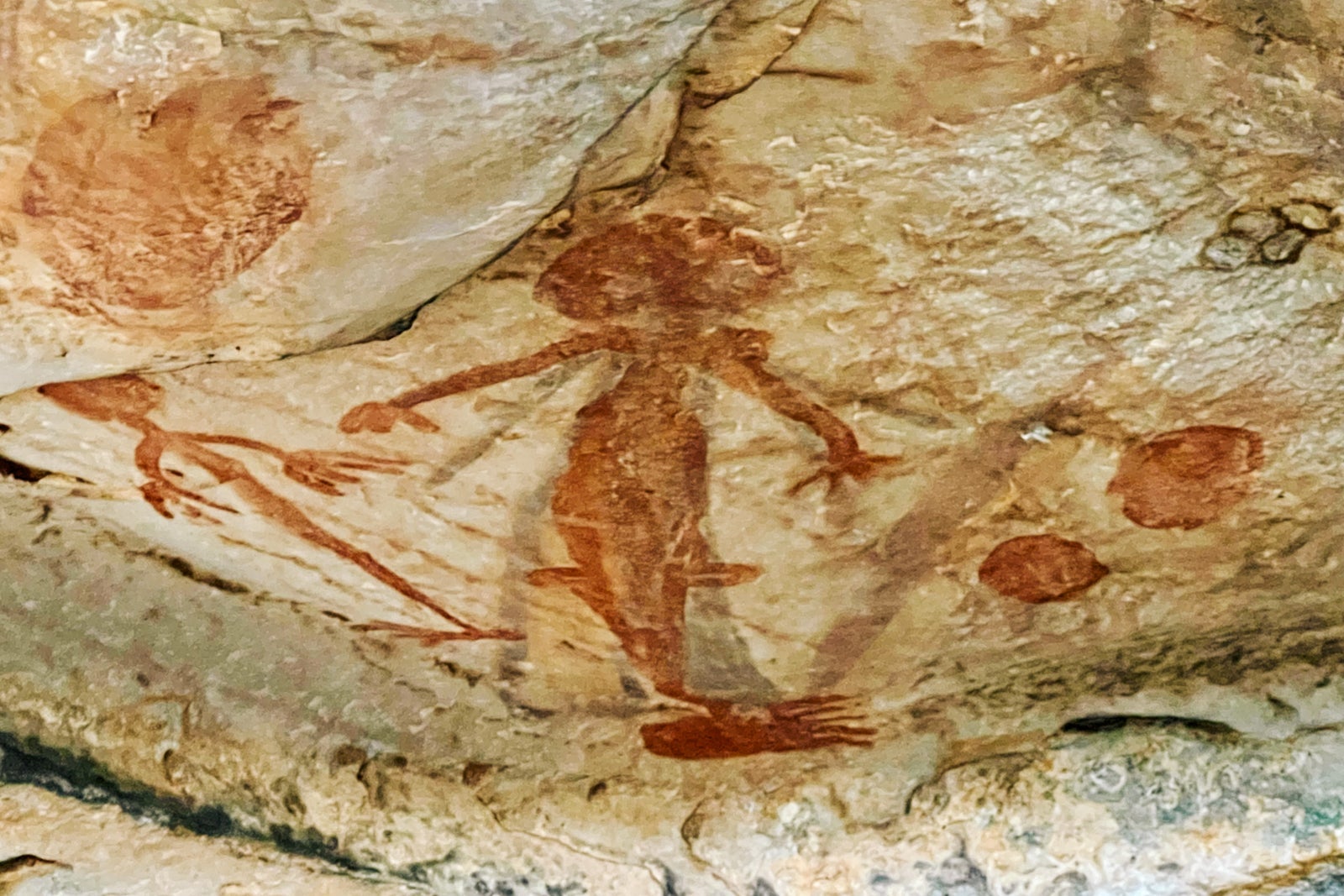 Gwion Gwion cave paintings at Ngula Island