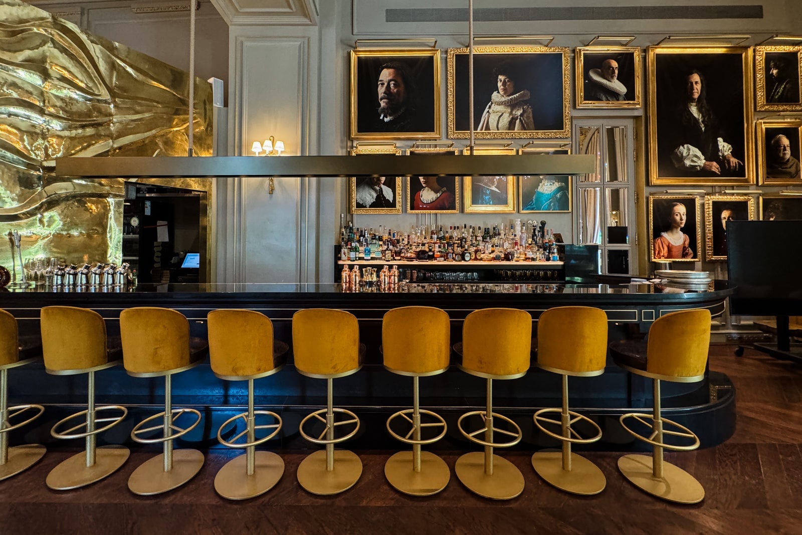 The bar of the Mandarin Oriental Ritz, Madrid