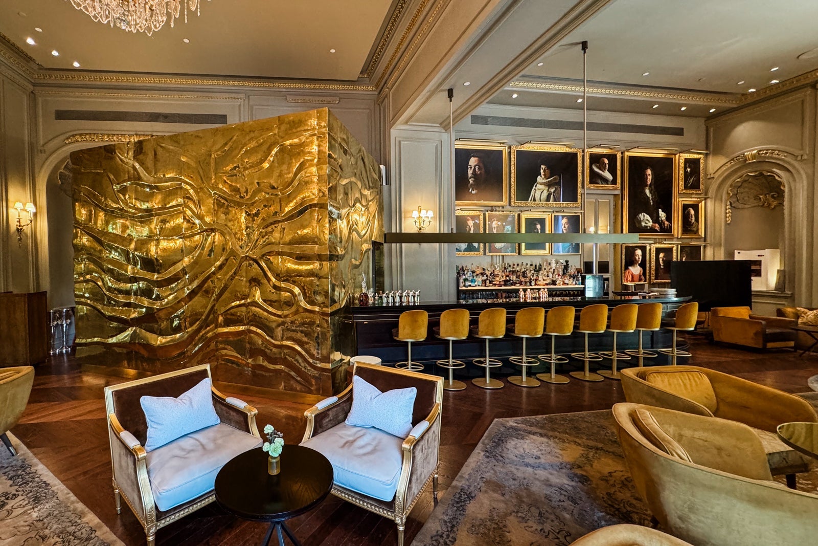 hotel lobby