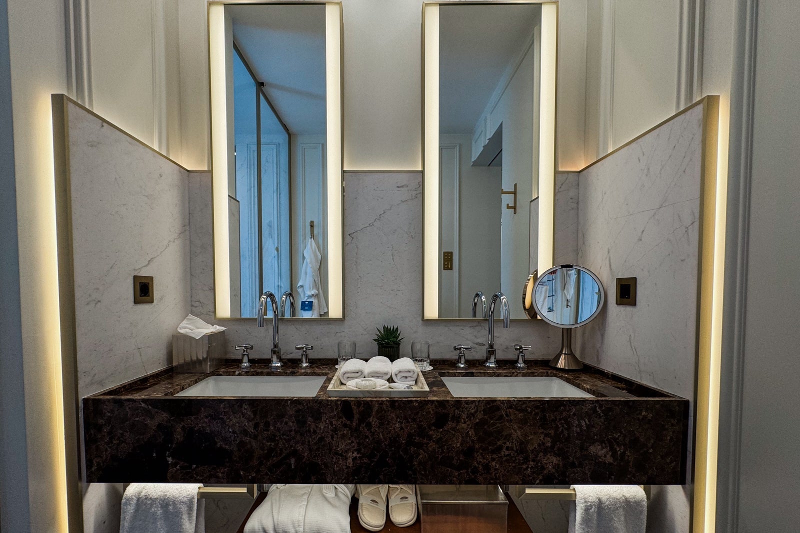 Sinks at the Mandarin Oriental Ritz, Madrid