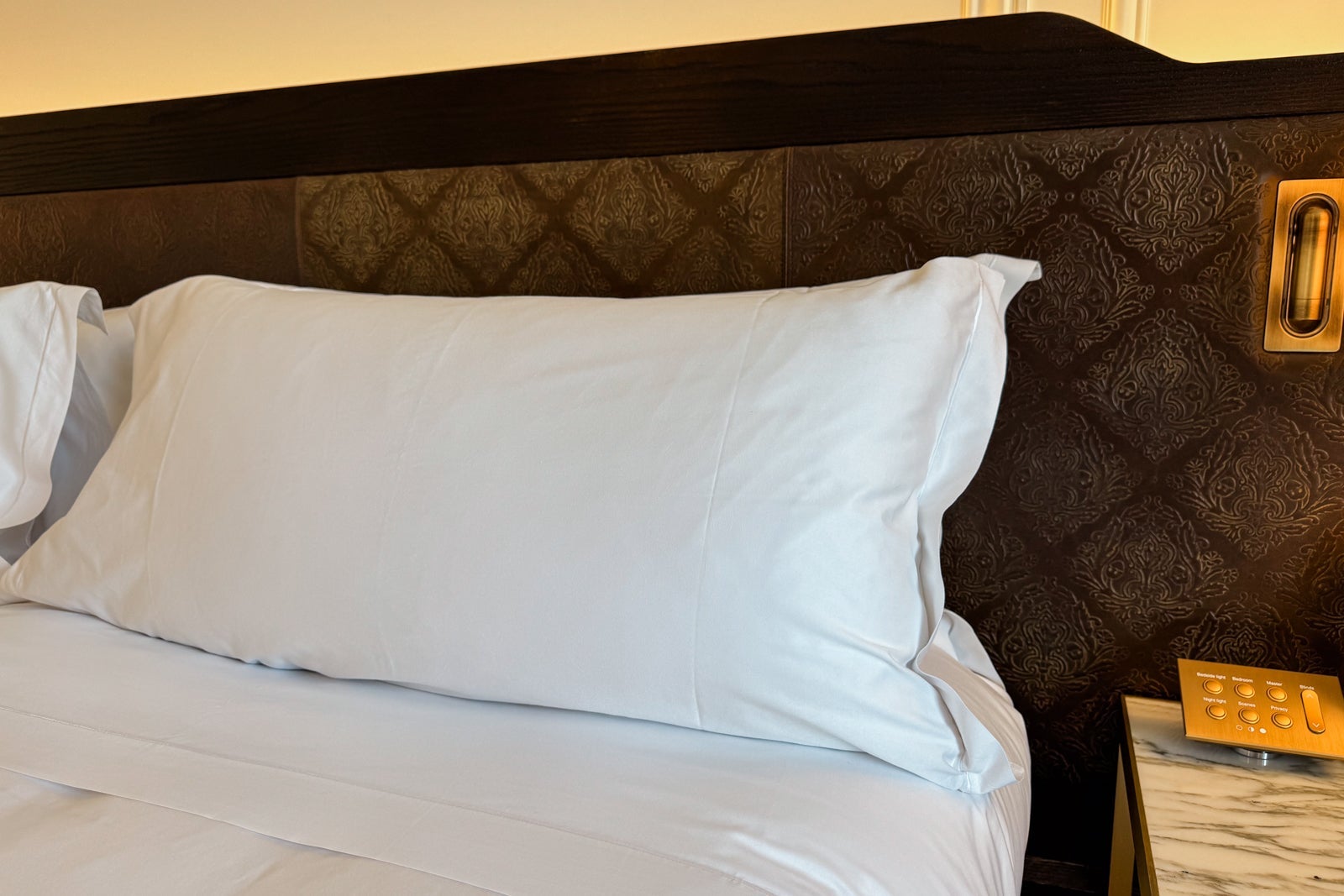 Close up of pillows