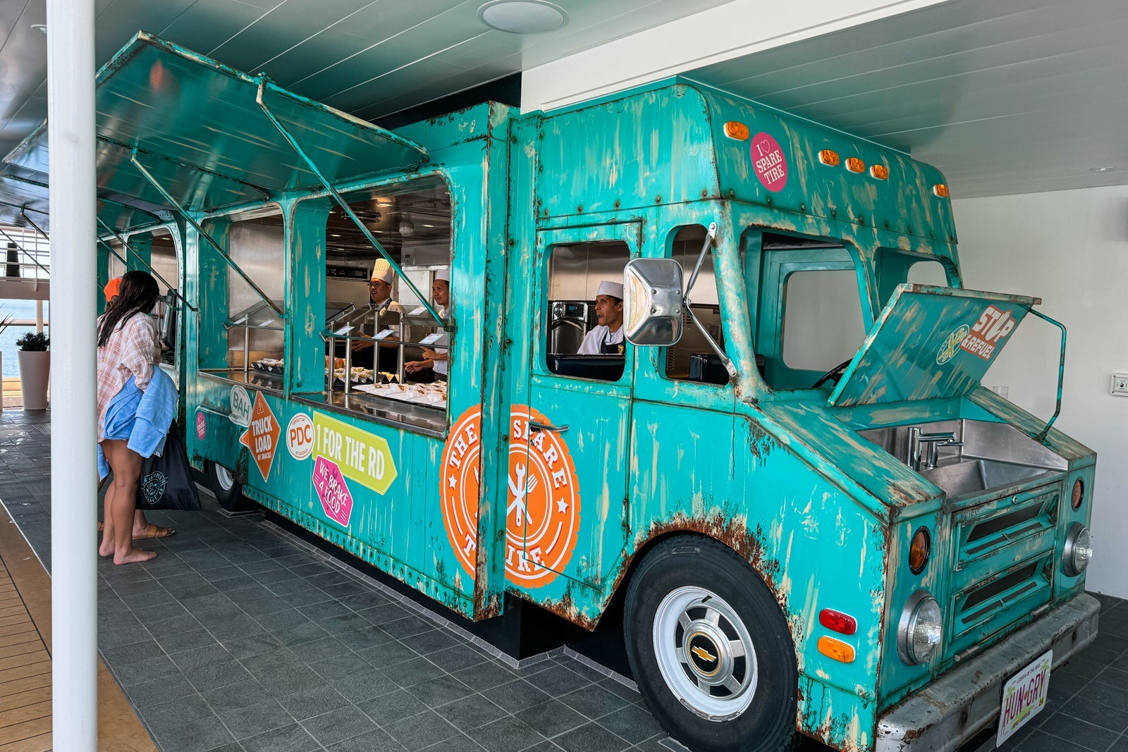 Utopia of the Seas Spare Tire