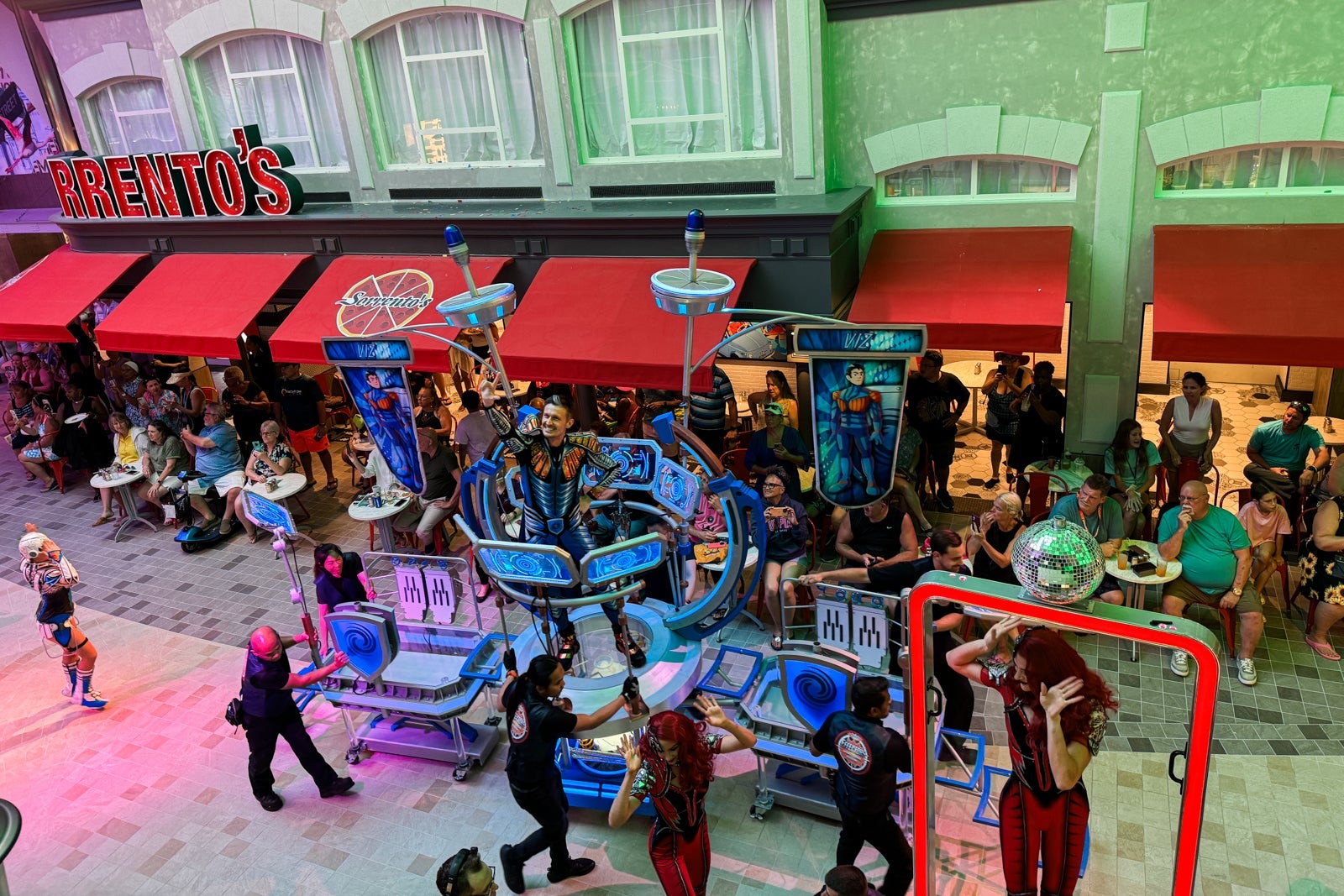 Utopia of the Seas shows