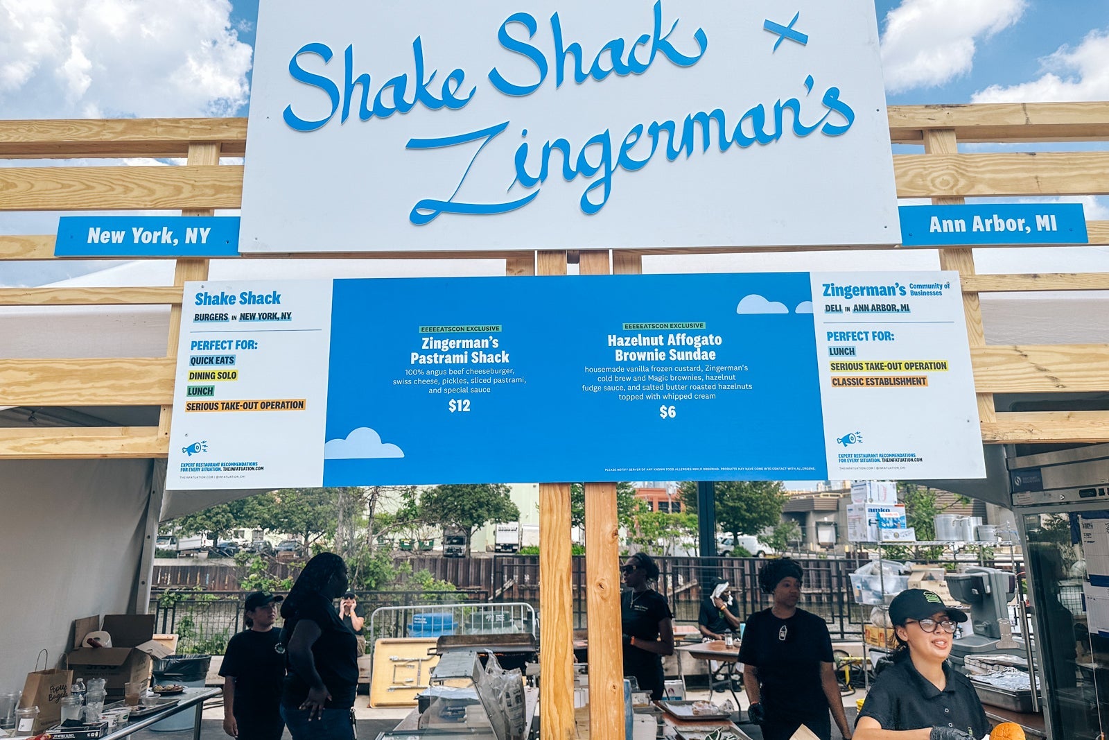 shake shack stand EEEEEATSCON