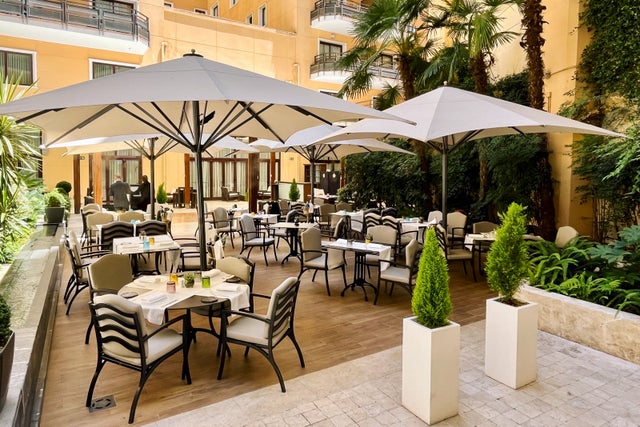 InterContinental Madrid terrace