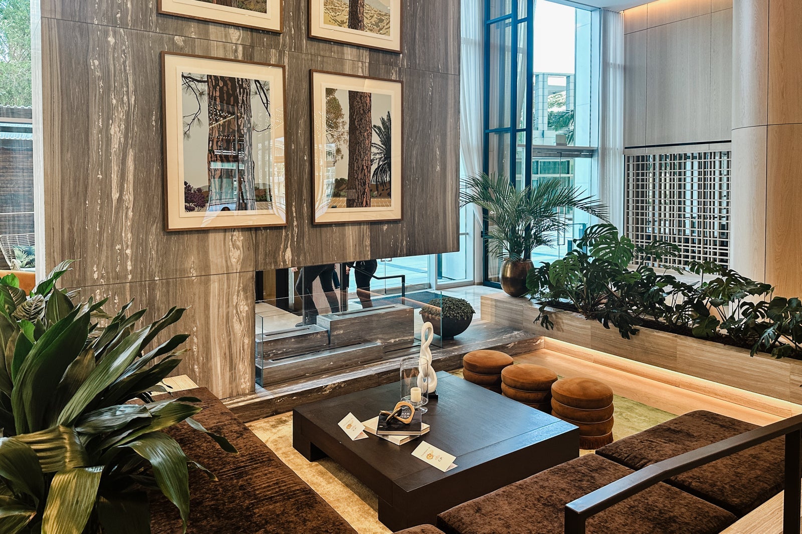 hotel lobby