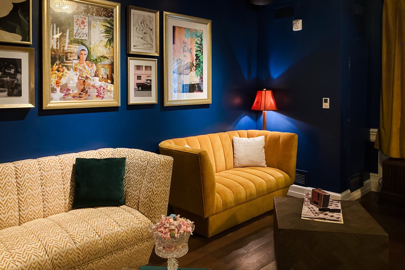 The lobby of The Georgian Hotel in Santa Monica